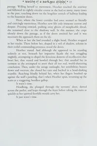 Maiden of a darkness shining