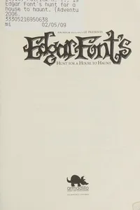 Patrick Doyle presents Edgar Font's hunt for a house to haunt