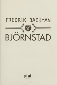 Björnstad (Björnstad, #1)