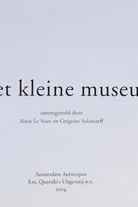 Het kleine museum