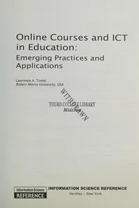 Online courses and ICT in education