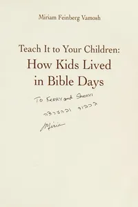 Teach it to your children