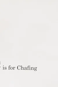 C is for chafing