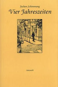 Cover of Vier Jahreszeiten by Jochen Schimmang