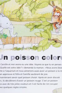 Je prends soin de-- mon nouveau poisson