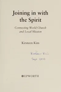 Joining in with the Spirit