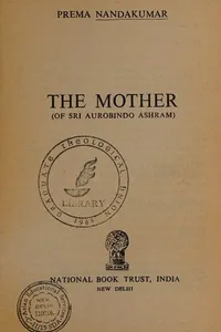 Capa de The Mother (of Sri Aurobindo Ashram)