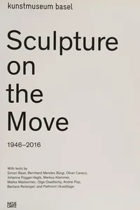 Sculpture on the move