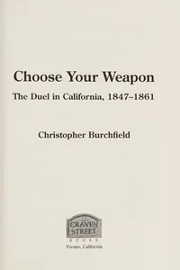Choose your weapon