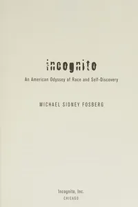 Cover of Incognito