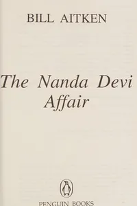 The Nanda Devi affair