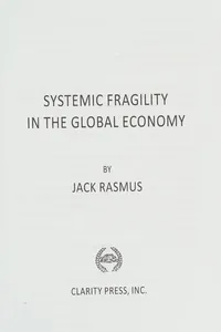 Systemic failure in the global economy