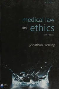 Medical Law and Ethics