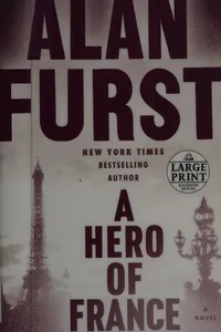 Capa de A hero of France por Alan Furst