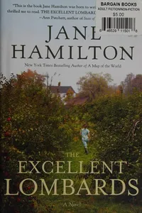 Capa de The excellent Lombards por Jane Hamilton