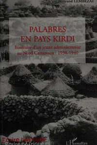 Palabres en pays kirdi