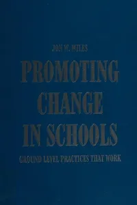 Promoting change in schools