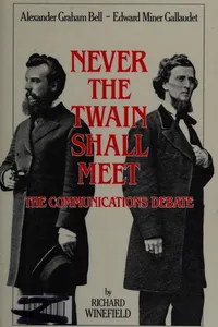 Never the twain shall meet