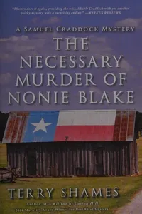 Capa de The necessary murder of Nonie Blake