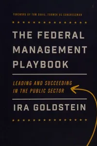 The federal management playbook