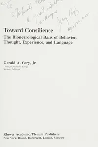 Toward consilience
