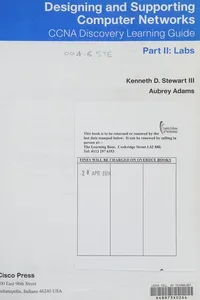 Designing and Supporting Computer Networks