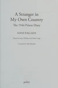 A stranger in my own country