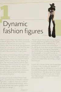 Figure poses for fashion illustrators