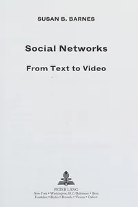 Social Networks