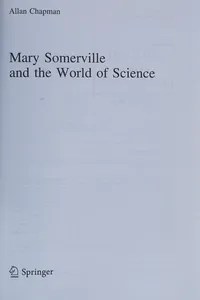 Mary Somerville and the World of Science