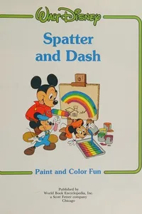 Walt Disney spatter and dash