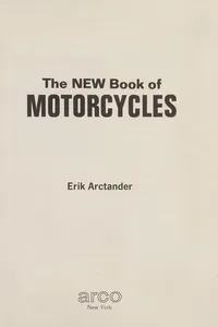 The new book of motorcycles
