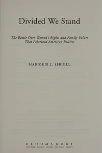 Cover of Divided we stand
