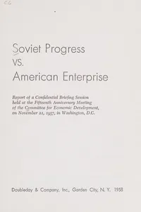 Soviet progress vs. American enterprise