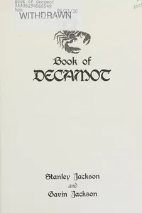 Book of decamot