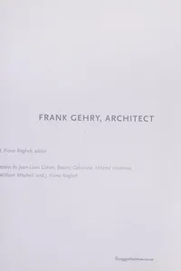 Frank Gehry, architect