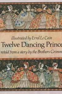 Capa de The twelve dancing princesses por Jacob Grimm