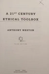 21st Century Ethical Toolbox