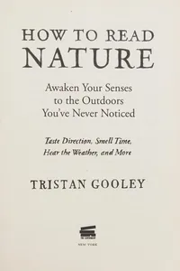 How to read nature