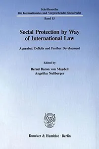 Social Protection by Way of International Law