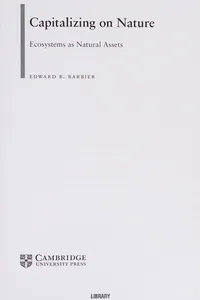 Capitalizing on nature