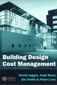 Capa de Building design cost management por Jim Smith