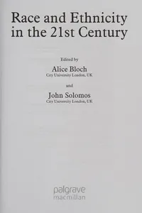 Race and ethnicity in the 21st century