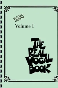 The Real Vocal Book - Volume 1