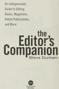 The editor's companion