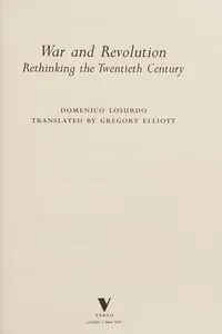 War and revolution