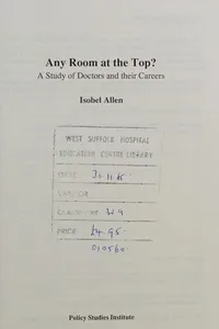 Any Room at the Top?