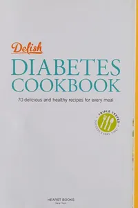 Cover of Delish diabetes cookbook