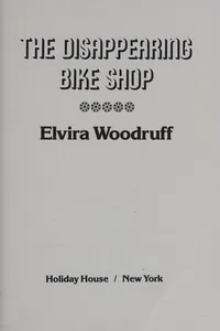 Capa de The disappearing bike shop