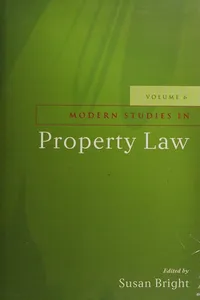 Cover of Property Law by Susan Bright